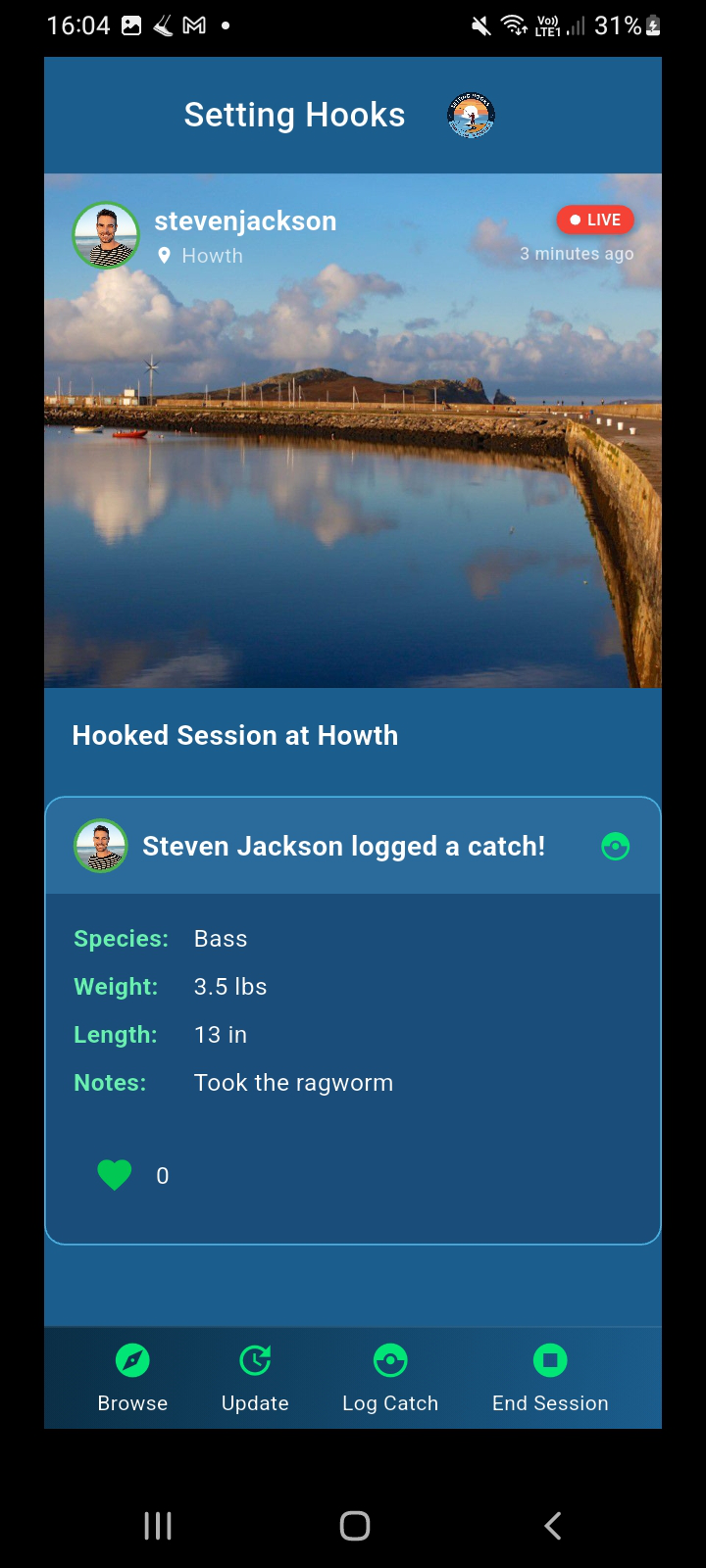 Home Screen